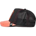 sort-og-rod-trucker-kasket-panter-black-panther-dark-shines-the-farm-fra-goorin-bros
