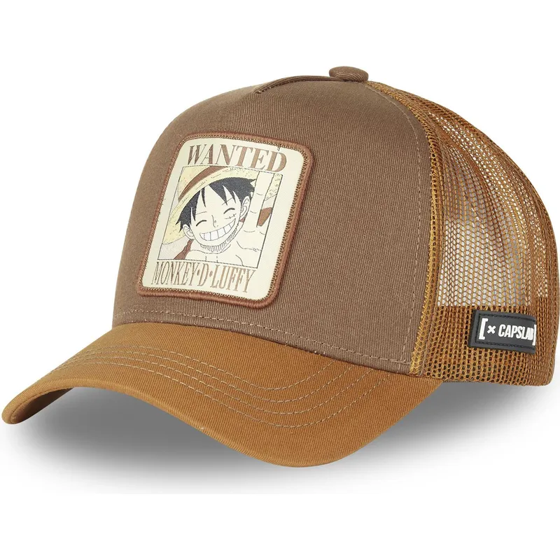 petten-gebogen-bruin-snapback-monkey-d-luffy-one-piece-van-capslab