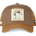 petten-gebogen-bruin-snapback-wanted-dead-or-alive-wan2-monkey-d-luffy-one-piece-van-capslab