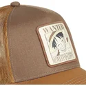 petten-gebogen-bruin-snapback-monkey-d-luffy-one-piece-van-capslab