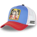 petten-gebogen-blauw-snapback-op2-luf2-monkey-d-luffy-one-piece-van-capslab
