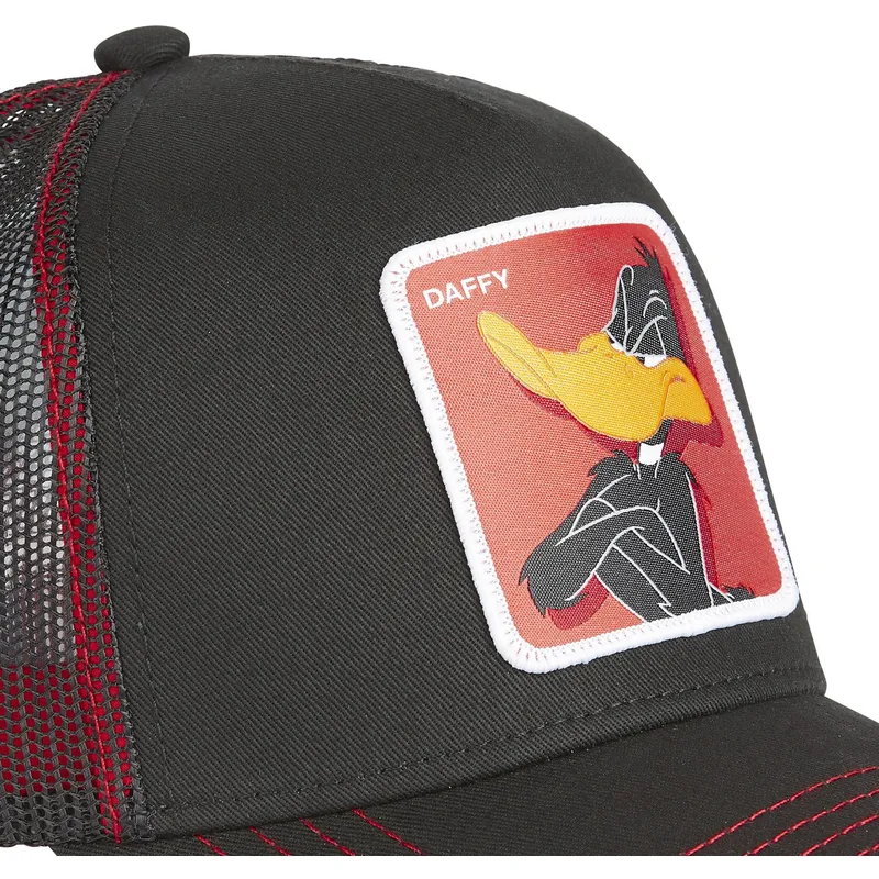 petten-gebogen-zwart-snapback-daffy-duck-looney-tunes-van-capslab