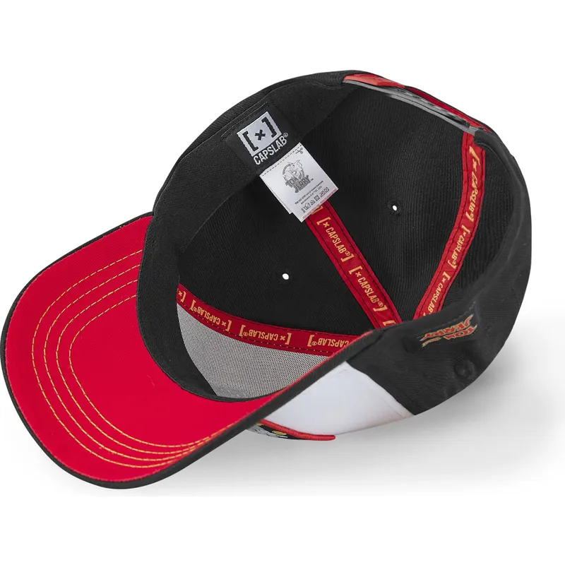 biala-i-czarna-zakrzywiona-czapka-snapback-tom-t12-looney-tunes-od-capslab