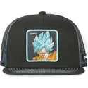 petten-plat-zwart-snapback-son-goku-dragon-ball-van-capslab