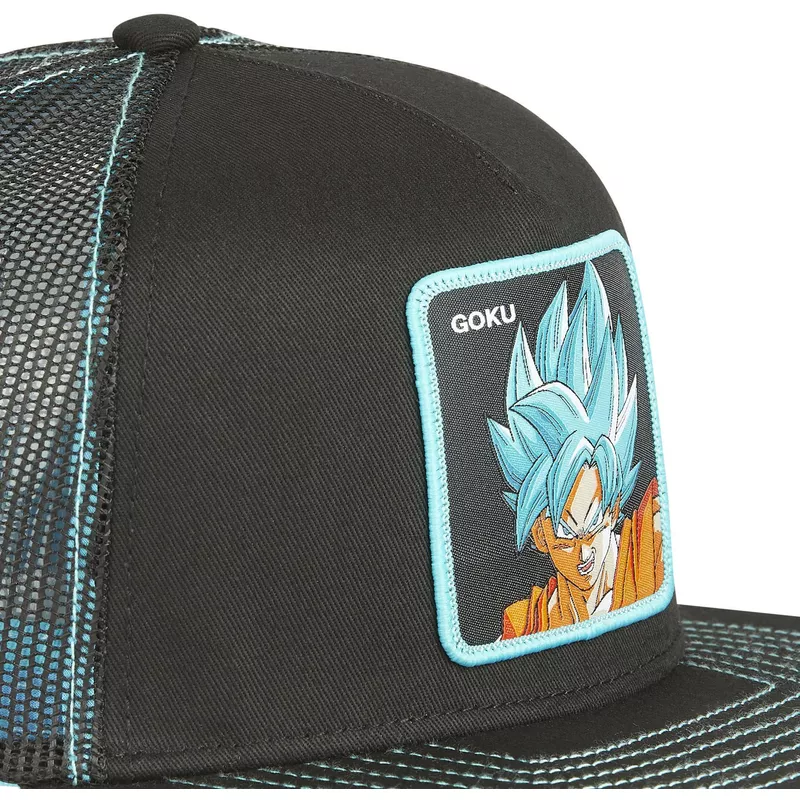capslab-son-goku-super-saiyan-blue-sa1-dragon-ball-black-and-blue-flat-brim-trucker-hat