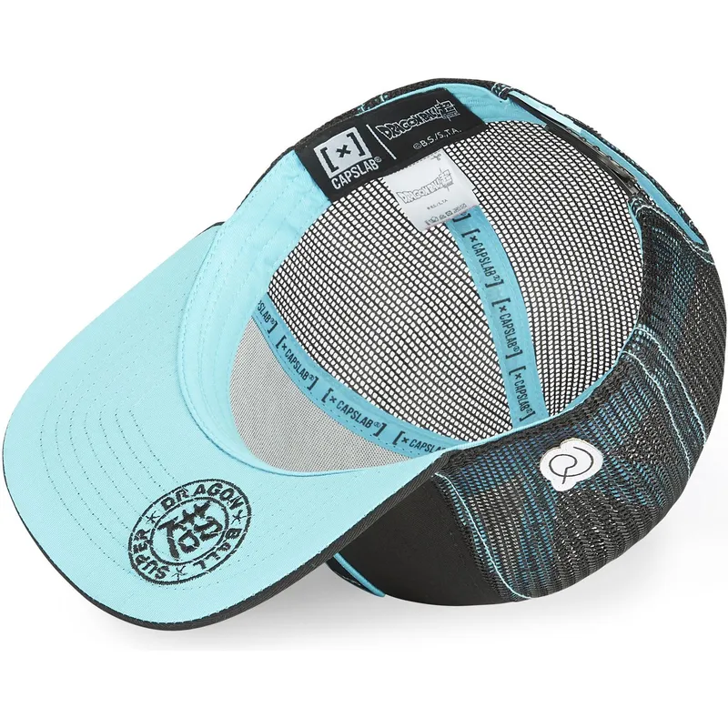 petten-plat-zwart-snapback-son-goku-dragon-ball-van-capslab