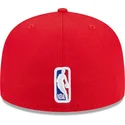 petten-plat-rood-aangepast-59fifty-draft-edition-2023-van-chicago-bulls-nba-van-new-era