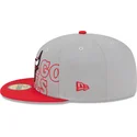 casquette-plate-grise-et-rouge-ajustee-59fifty-draft-edition-2023-chicago-bulls-nba-new-era