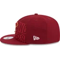 casquette-plate-rouge-snapback-9fifty-draft-edition-2023-cleveland-cavaliers-nba-new-era