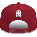 casquette-plate-rouge-snapback-9fifty-draft-edition-2023-cleveland-cavaliers-nba-new-era