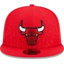 casquette-plate-rouge-snapback-9fifty-draft-edition-2023-chicago-bulls-nba-new-era