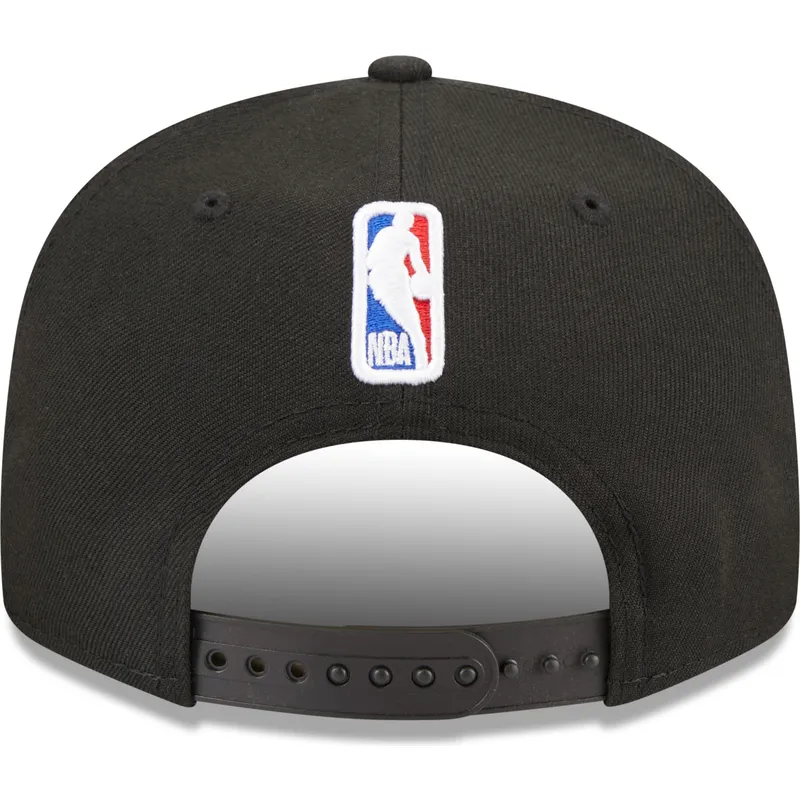 sort-flad-snapback-9fifty-draft-edition-2023-kasket-fra-brooklyn-nets-nba-fra-new-era