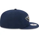 casquette-plate-bleue-marine-snapback-9fifty-draft-edition-2023-new-orleans-pelicans-nba-new-era