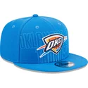 petten-plat-blauw-snapback-9fifty-draft-edition-2023-van-oklahoma-city-thunder-nba-van-new-era
