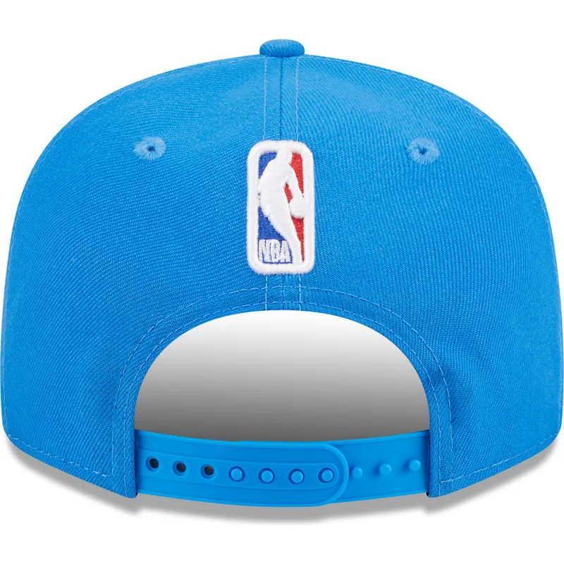 petten-plat-blauw-snapback-9fifty-draft-edition-2023-van-oklahoma-city-thunder-nba-van-new-era