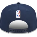 petten-plat-marineblauw-snapback-9fifty-draft-edition-2023-van-minnesota-timberwolves-nba-van-new-era