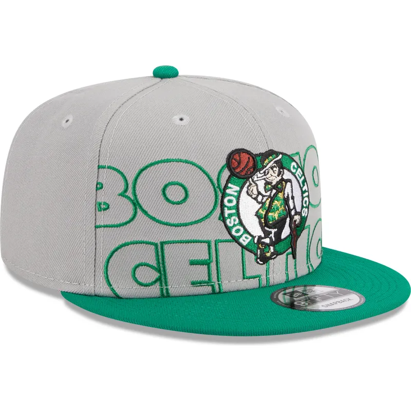 petten-plat-grijs-snapback-9fifty-draft-edition-2023-van-boston-celtics-nba-van-new-era