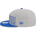 petten-plat-grijs-snapback-9fifty-draft-edition-2023-van-golden-state-warriors-nba-van-new-era