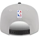 casquette-plate-grise-et-noire-snapback-9fifty-draft-edition-2023-portland-trail-blazers-nba-new-era