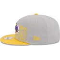 petten-plat-grijs-snapback-9fifty-draft-edition-2023-van-los-angeles-lakers-nba-van-new-era