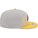 petten-plat-grijs-snapback-9fifty-draft-edition-2023-van-los-angeles-lakers-nba-van-new-era