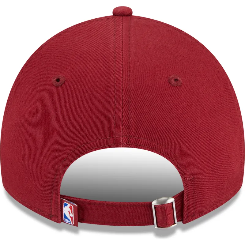 petten-gebogen-rood-verstelbaar-9twenty-draft-edition-2023-van-cleveland-cavaliers-nba-van-new-era