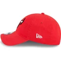 casquette-courbee-rouge-ajustable-9twenty-draft-edition-2023-chicago-bulls-nba-new-era