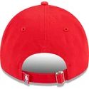 casquette-courbee-rouge-ajustable-9twenty-draft-edition-2023-chicago-bulls-nba-new-era