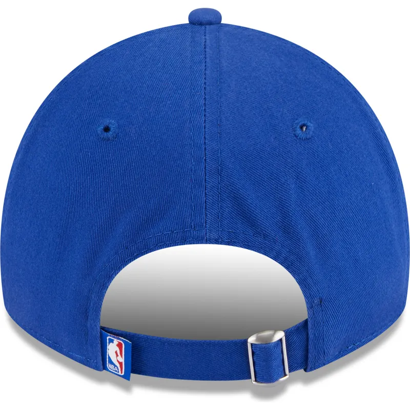 petten-gebogen-blauw-verstelbaar-9twenty-draft-edition-2023-van-golden-state-warriors-nba-van-new-era