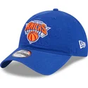 casquette-courbee-bleue-ajustable-9twenty-draft-edition-2023-new-york-knicks-nba-new-era