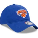 casquette-courbee-bleue-ajustable-9twenty-draft-edition-2023-new-york-knicks-nba-new-era