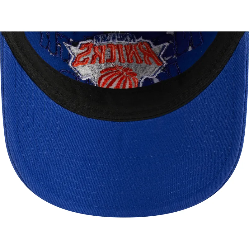 petten-gebogen-blauw-verstelbaar-9twenty-draft-edition-2023-van-new-york-knicks-nba-van-new-era