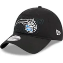 casquette-courbee-noire-ajustable-9twenty-draft-edition-2023-orlando-magic-nba-new-era