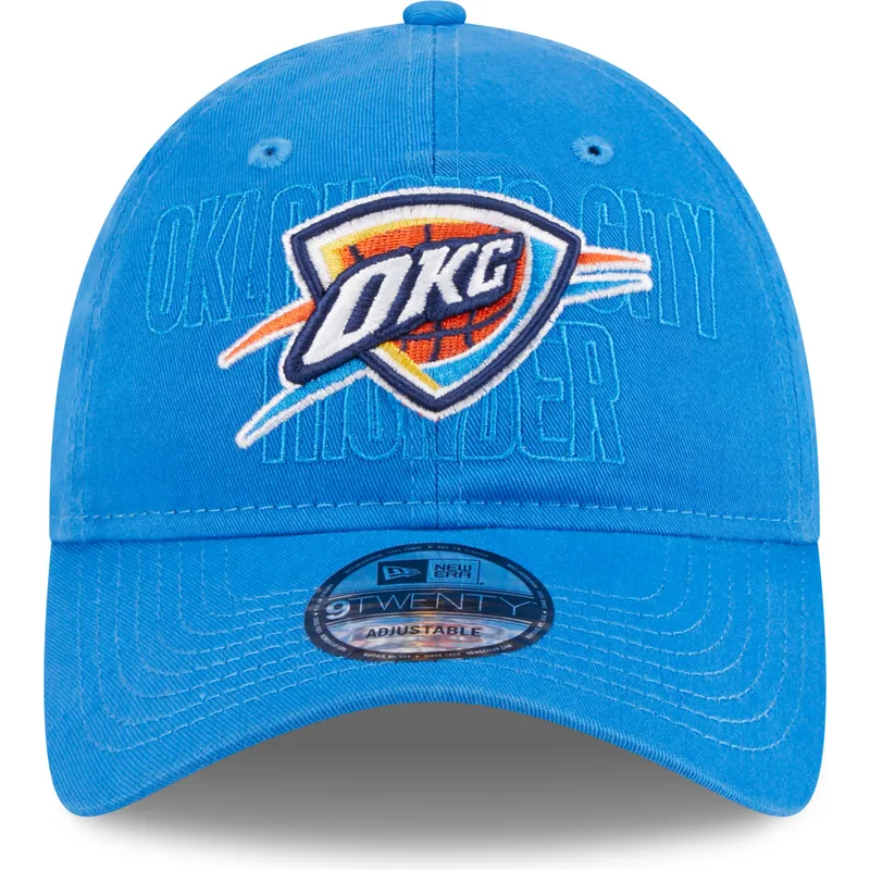 petten-gebogen-blauw-verstelbaar-9twenty-draft-edition-2023-van-oklahoma-city-thunder-nba-van-new-era