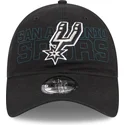 petten-gebogen-zwart-verstelbare-band-9twenty-draft-edition-2023-van-san-antonio-spurs-nba-van-new-era