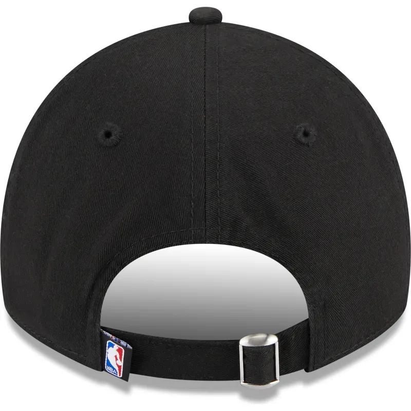 petten-gebogen-zwart-verstelbare-band-9twenty-draft-edition-2023-van-san-antonio-spurs-nba-van-new-era