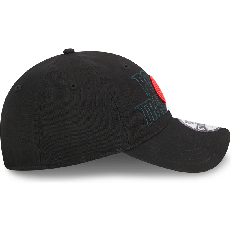 petten-gebogen-zwart-verstelbaar-9twenty-draft-edition-2023-van-portland-trail-blazers-nba-van-new-era