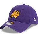 petten-gebogen-paars-verstelbaar-9twenty-draft-edition-2023-van-phoenix-suns-nba-van-new-era
