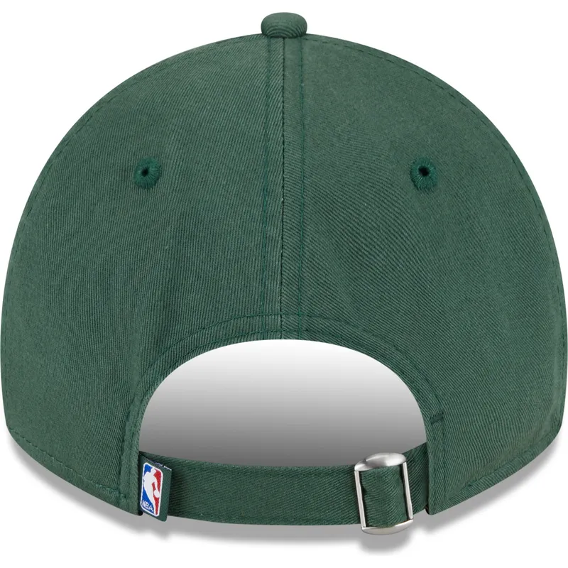 petten-gebogen-groen-verstelbaar-9twenty-draft-edition-2023-van-milwaukee-bucks-nba-van-new-era