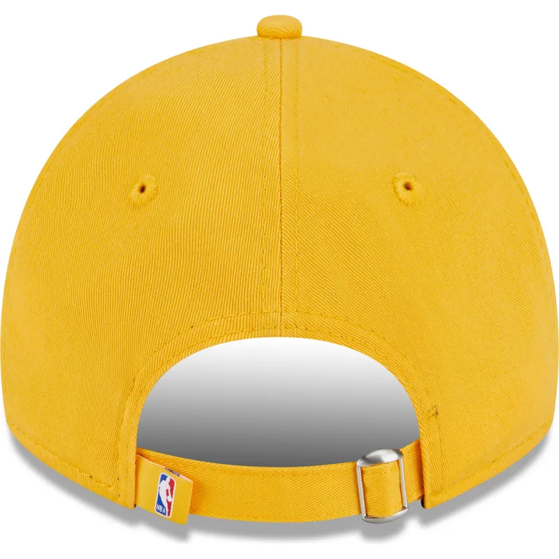 petten-gebogen-geel-verstelbaar-9twenty-draft-edition-2023-van-los-angeles-lakers-nba-van-new-era