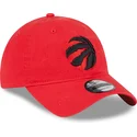 casquette-courbee-rouge-ajustable-9twenty-draft-edition-2023-toronto-raptors-nba-new-era