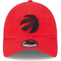 casquette-courbee-rouge-ajustable-9twenty-draft-edition-2023-toronto-raptors-nba-new-era