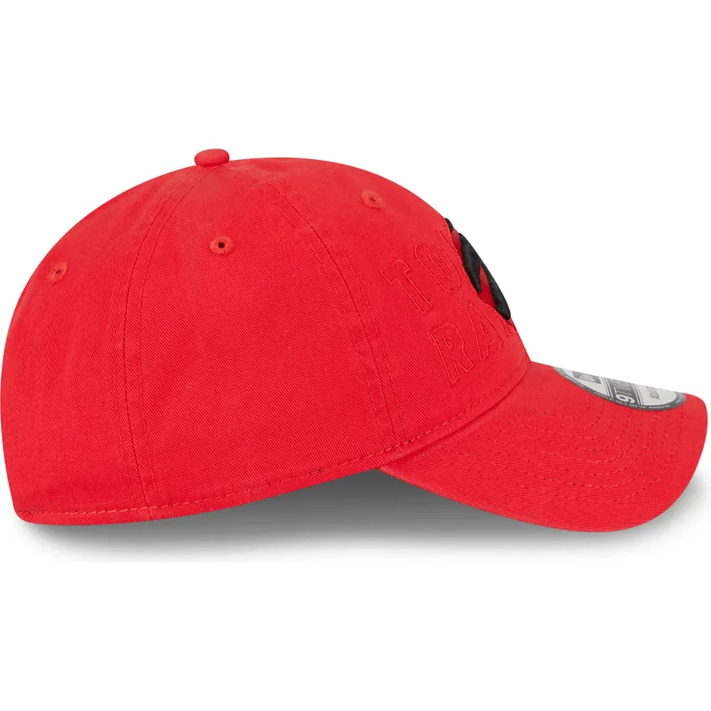 petten-gebogen-rood-verstelbare-band-9twenty-draft-edition-2023-van-toronto-raptors-nba-van-new-era