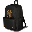 new-era-orange-logo-delaware-outline-new-york-yankees-mlb-black-backpack
