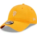 san-francisco-giants-mlb-9twenty-mini-logo-justerbar-orange-buet-kasket-fra-new-era