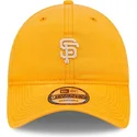 san-francisco-giants-mlb-9twenty-mini-logo-justerbar-orange-buet-kasket-fra-new-era