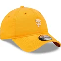 san-francisco-giants-mlb-9twenty-mini-logo-justerbar-orange-buet-kasket-fra-new-era