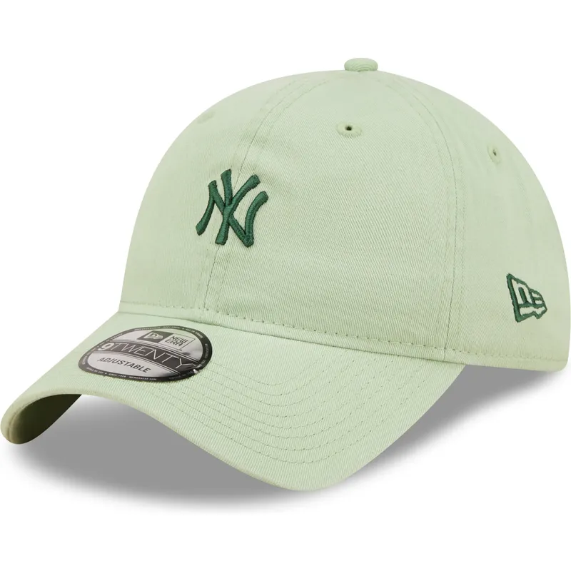 petten-gebogen-groen-verstelbaar-9twenty-mini-van-new-york-yankees-mlb-van-new-era
