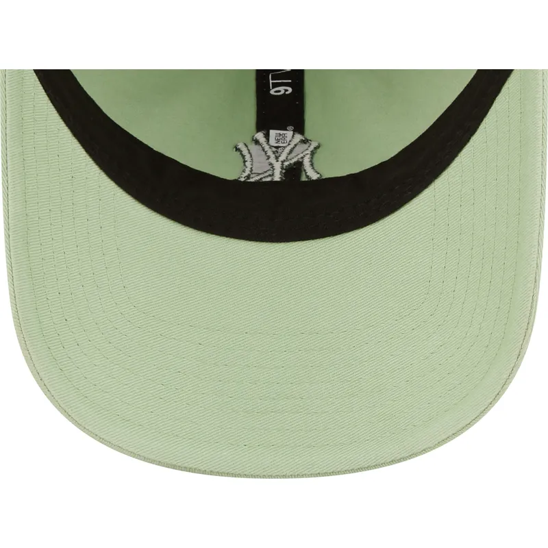 petten-gebogen-groen-verstelbaar-9twenty-mini-van-new-york-yankees-mlb-van-new-era