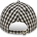 petten-gebogen-zwart-verstelbaar-9twenty-gingham-van-new-york-yankees-mlb-van-new-era